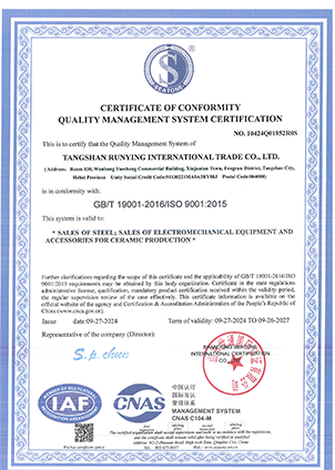  ISO Certificate