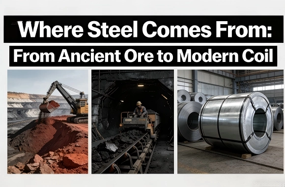 Where Steel Comes From: From Ancient Ore to Modern Coil