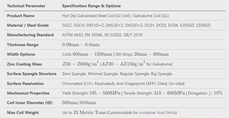Hot Dip Galvanized Steel Coil(图1)