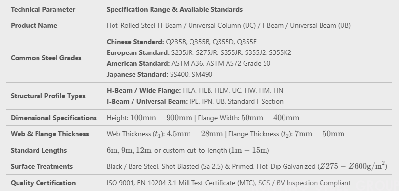 I-Beams & H-Beams(图1)