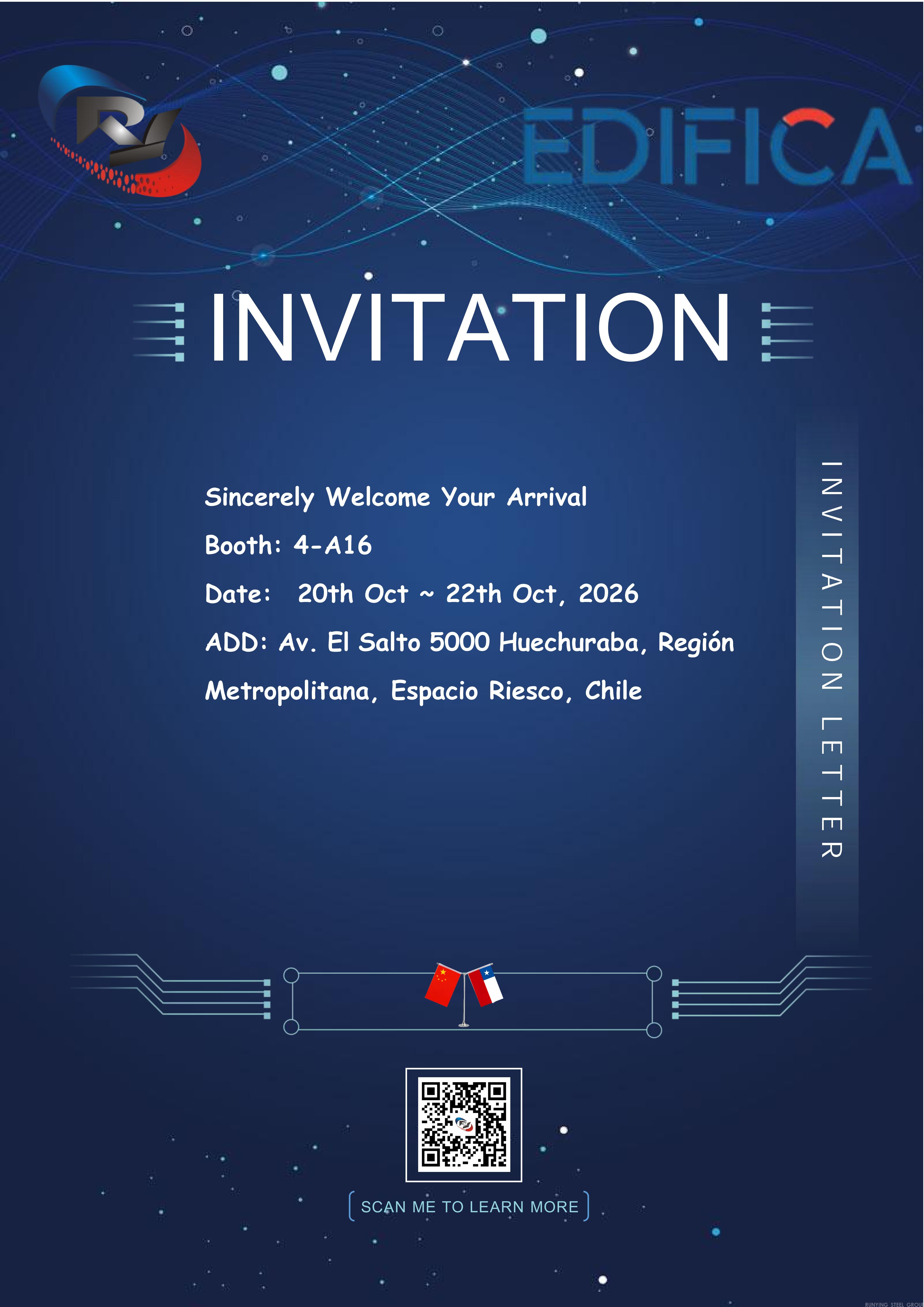 Meet RUNYING Steel Group at EXCON PERU & EDIFICA CHILE 2026(图2)